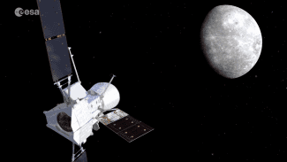 Přílet mise BepiColombo k Merkuru