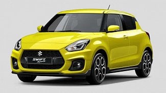 Náhledový obrázek - Suzuki Swift Sport nové generace se ukazuje na prvním obrázku. Atmosféra je minulostí