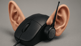 E-Mic-Mouse přetvoří obyčejnou myš ve „štěnici“