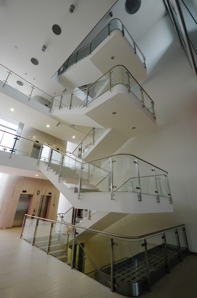 Interiér nové budovy Red Hatu.