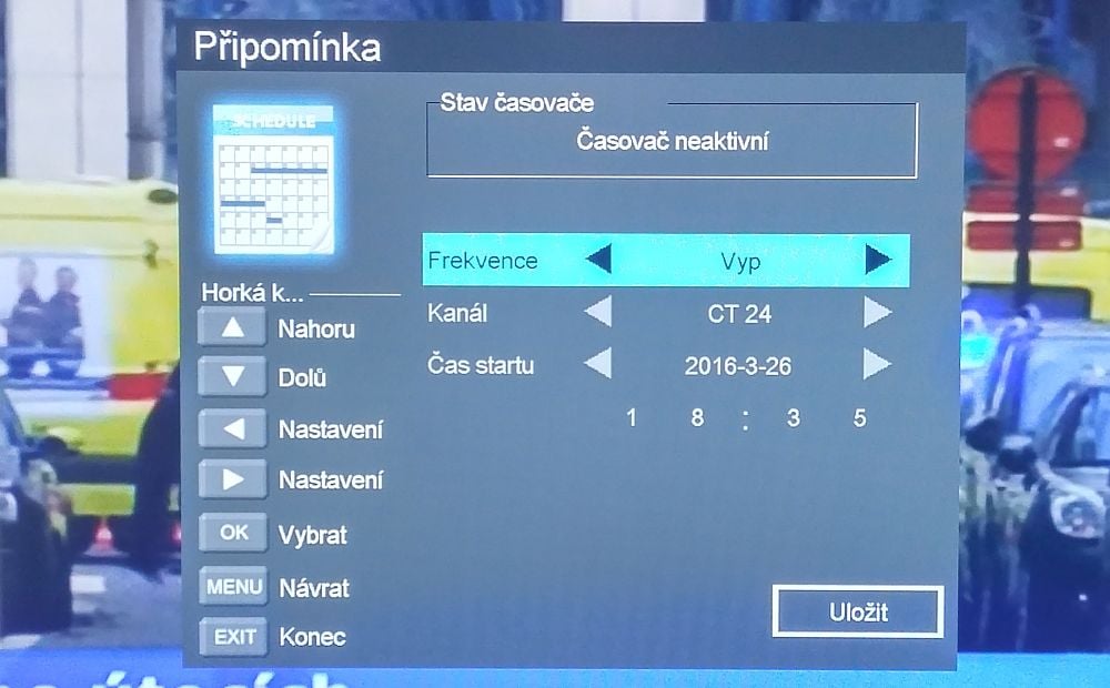 Sencor SLE 48F12 - EPG