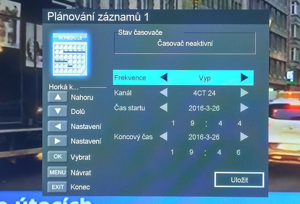 Sencor SLE 48F12 - EPG