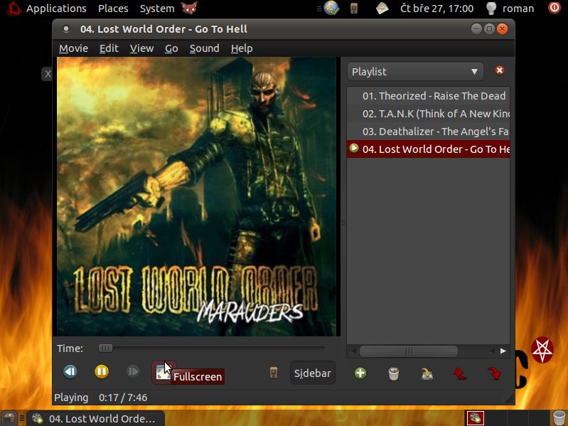 Ubuntu Satanic Edition