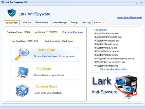 lark antispyware