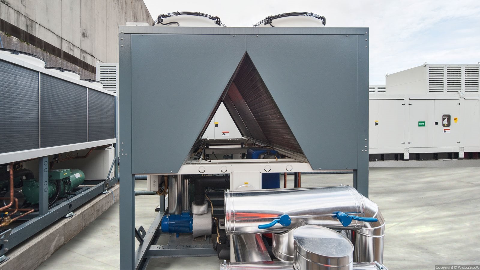 Nové datacentrum Aruba Group v Ponte San Pietro v Itálii