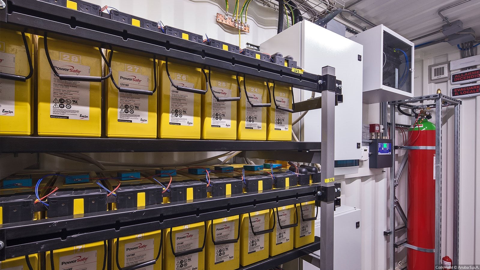 Nové datacentrum Aruba Group v Ponte San Pietro v Itálii