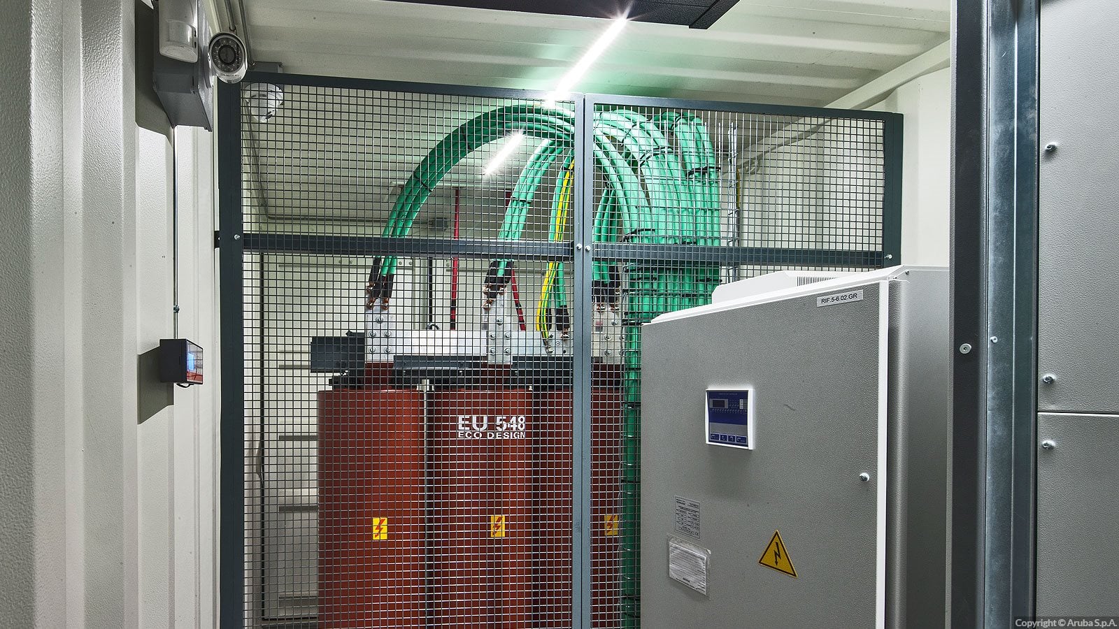 Nové datacentrum Aruba Group v Ponte San Pietro v Itálii