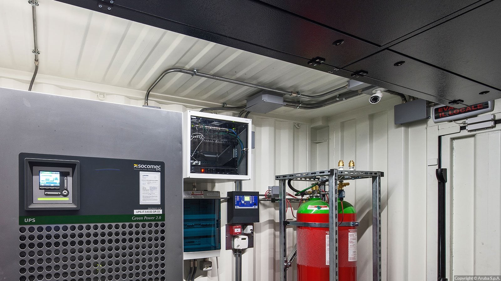 Nové datacentrum Aruba Group v Ponte San Pietro v Itálii