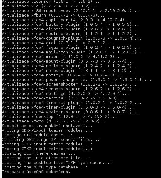 Manjaro: správce Pamac