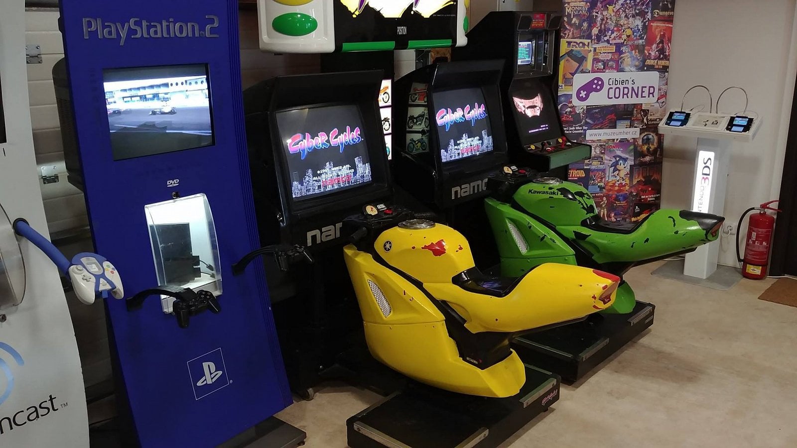 Cibien´s Corner: České muzeum her, konzolí a počítačů