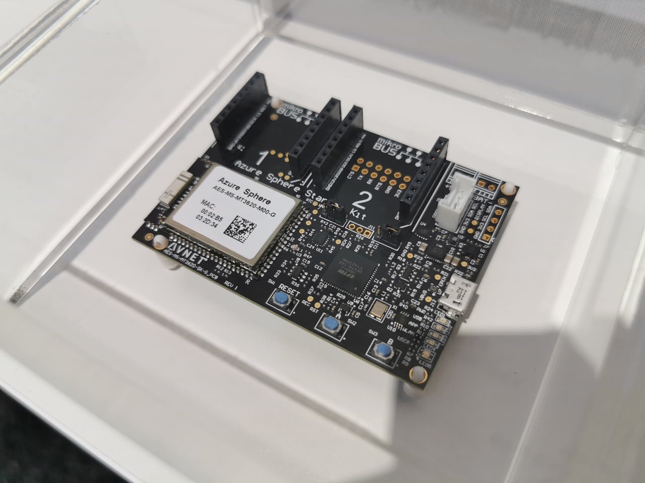 Hardwarové IoT moduly pro Microsoft Azure Sphere