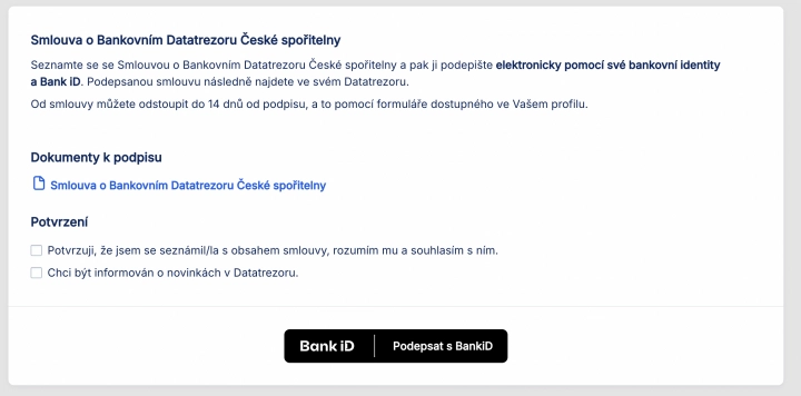 Podepište smlouvu