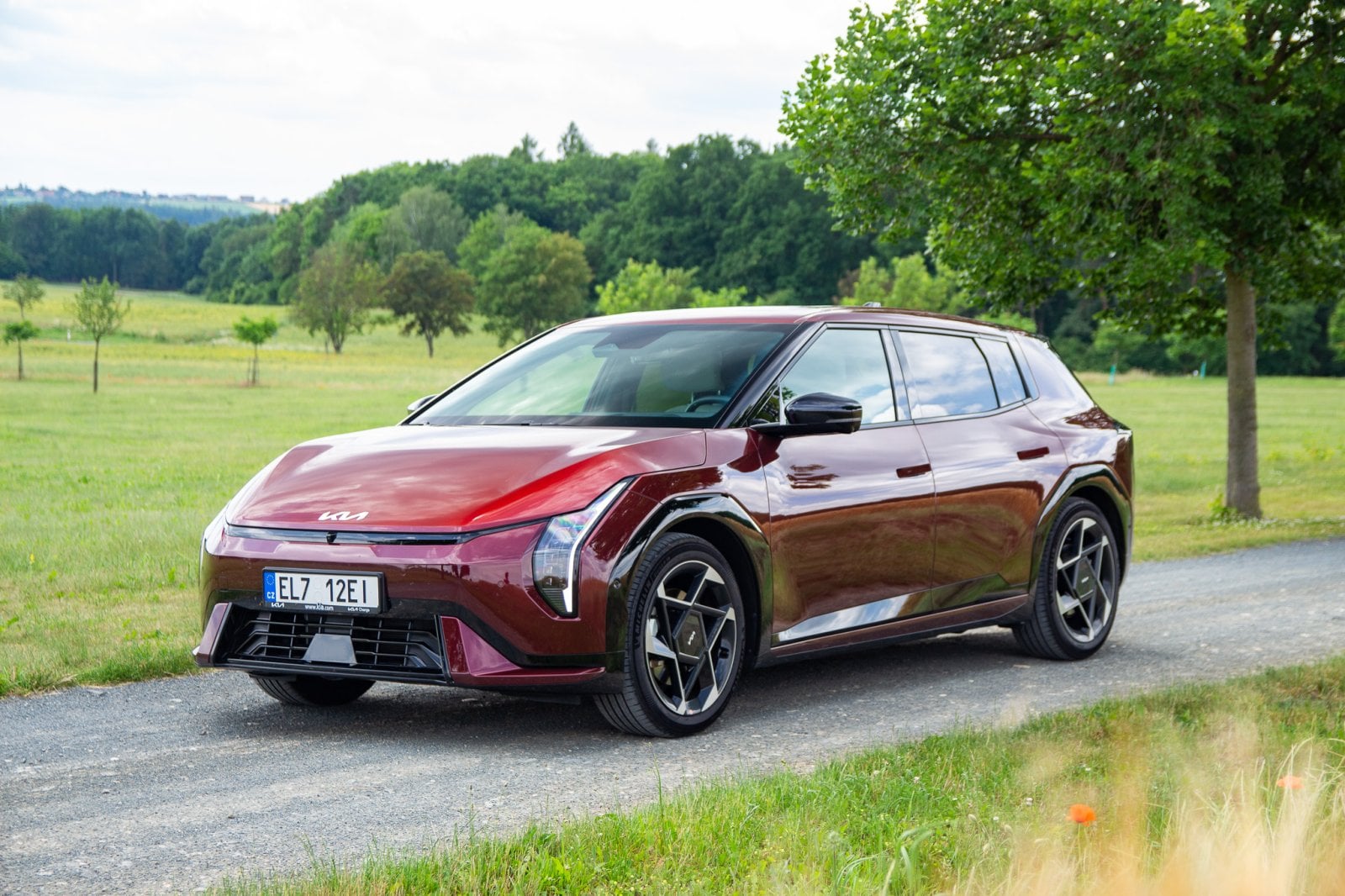 Test KIA EV4 hatchback