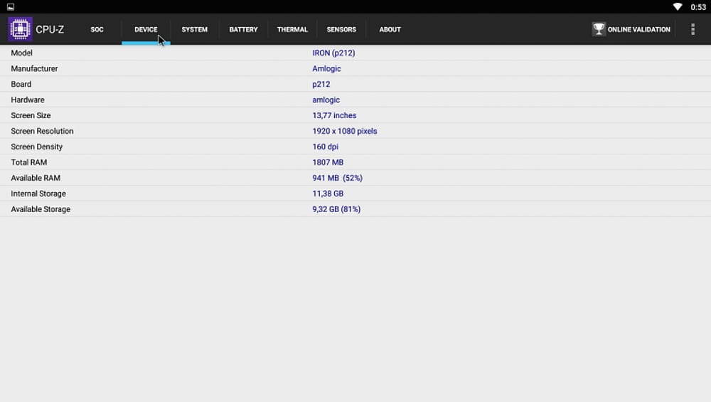 Benchmarky a DRM info