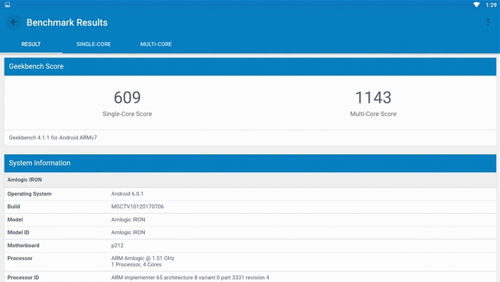 Benchmarky a DRM info
