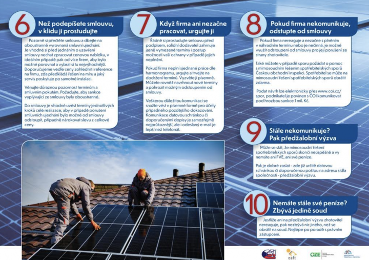 Desatero pro zájemce o dotaci na fotovoltaiku