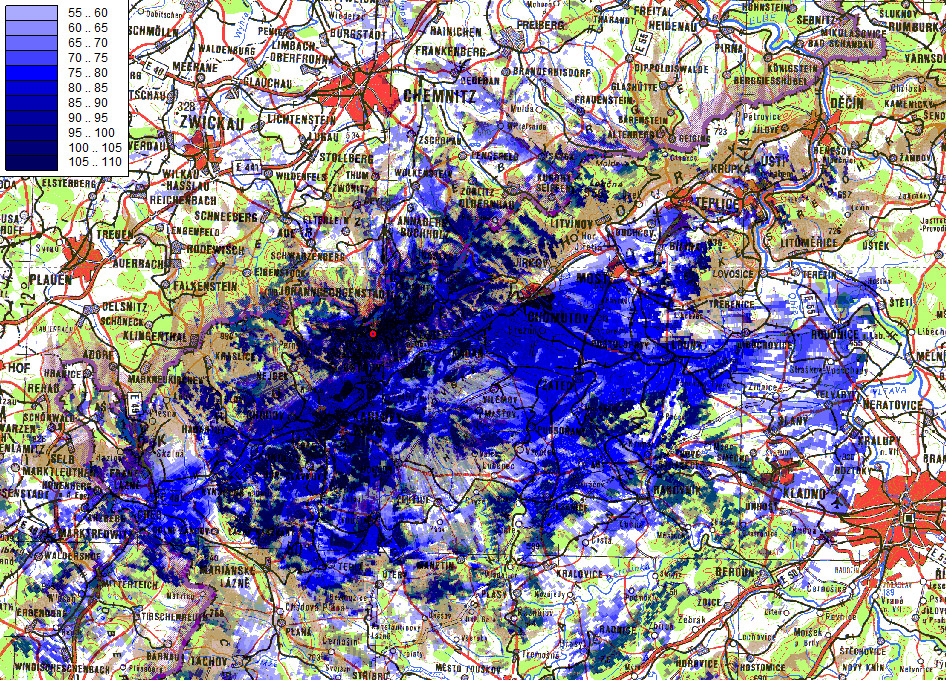 Jáchymov - Klínovec (kanál 50)