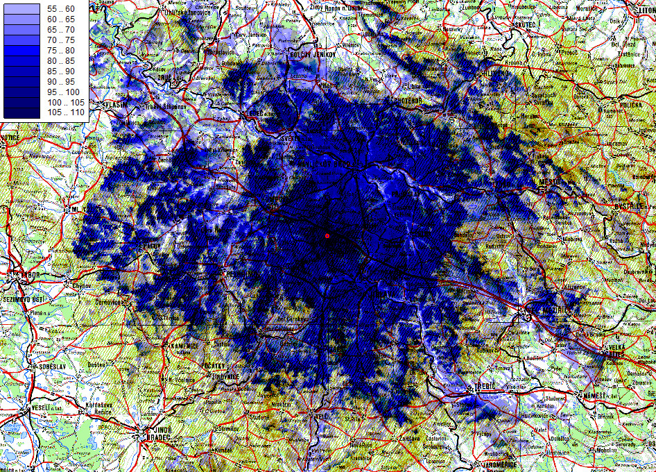 Jihlava - Jeníkov (kanál 50)
