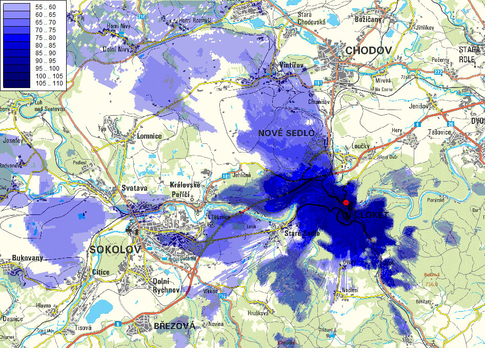 Loket - Čs. armády 238/22 (kanál 53)