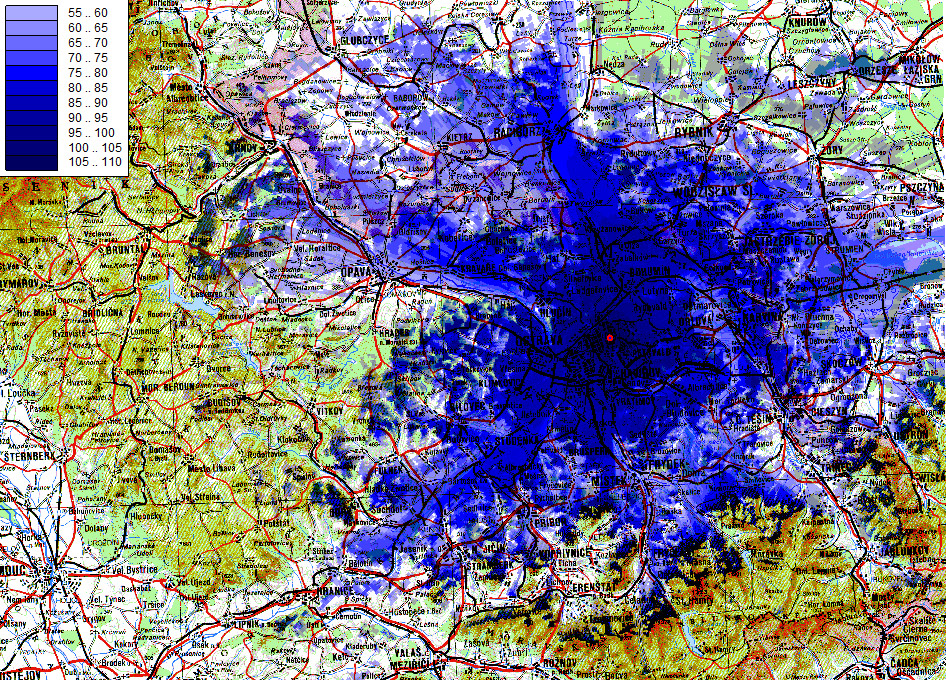 Ostrava - Lanová (kanál 38)