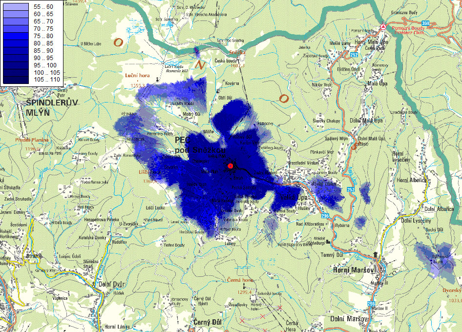 Pec pod Sněžkou - hotel Horizont (kanál 51)