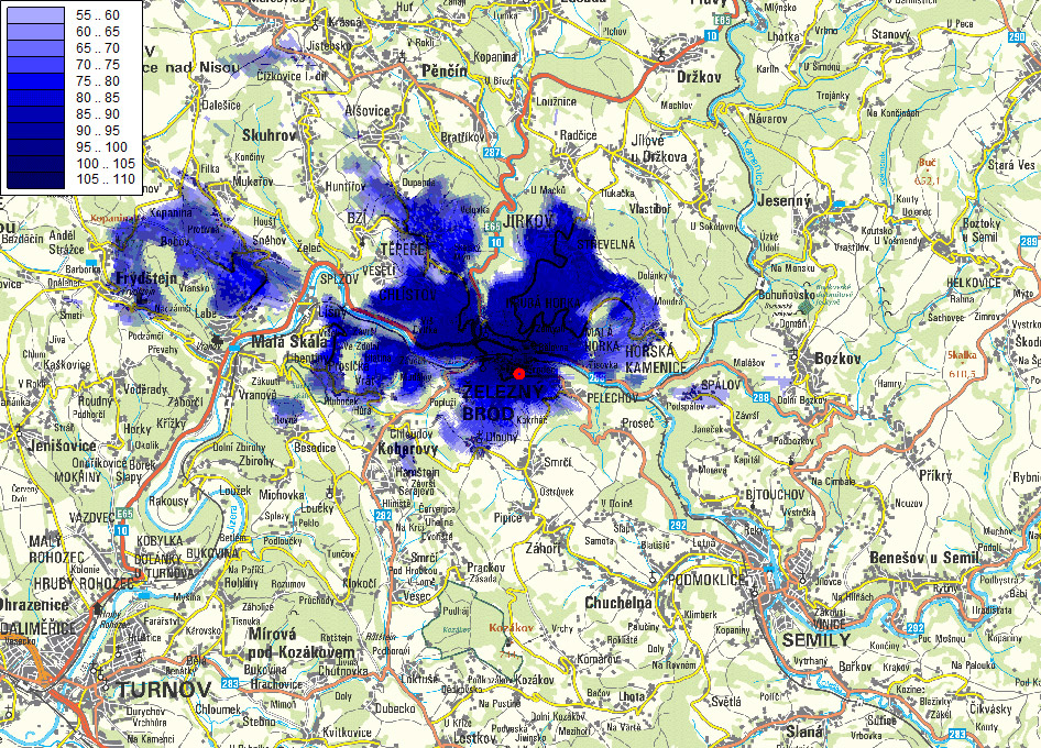 Pelechov - základní škola (kanál 51)