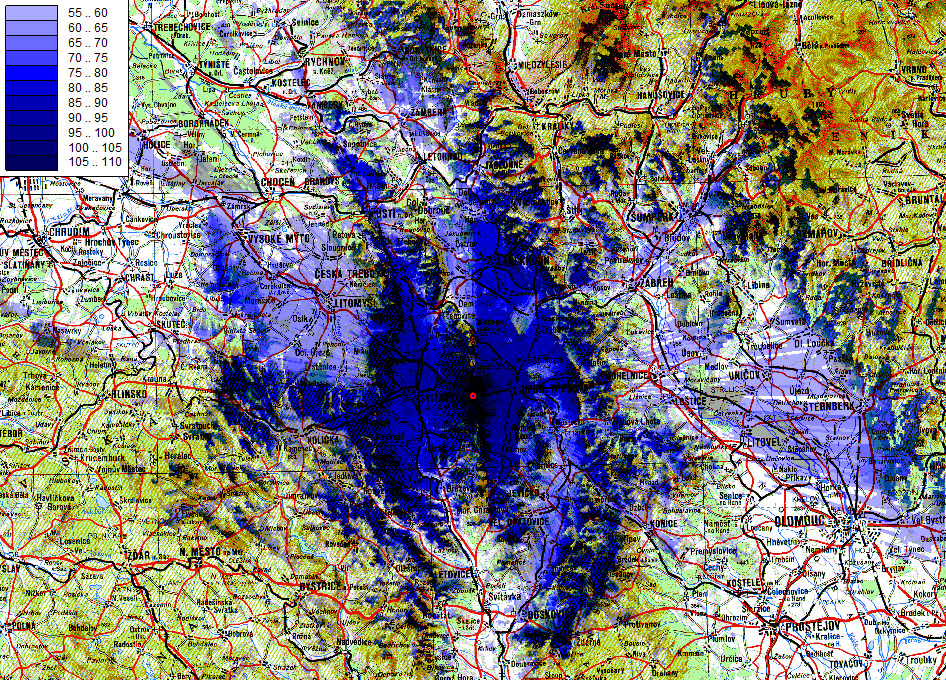 Svitavy - Hřebečov (kanál 21)