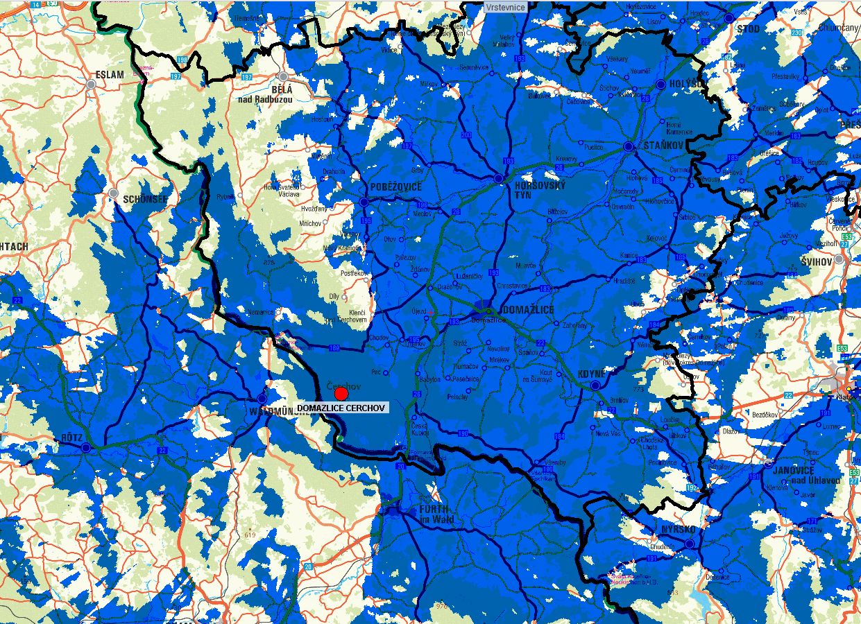 Domažlice - Čerchov (kanál 32)