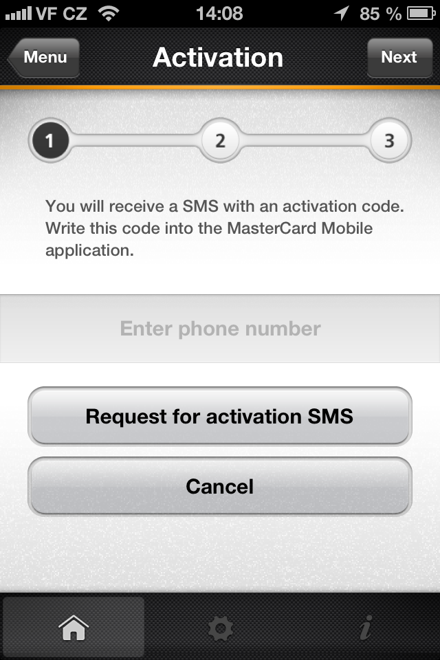 MasterCard Mobile pro iOS