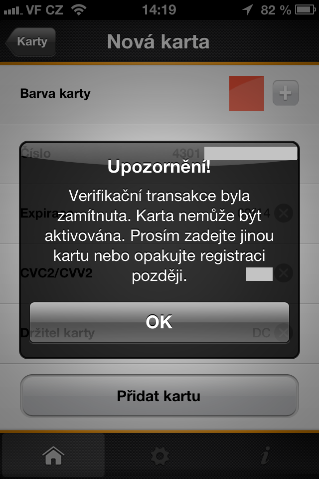 MasterCard Mobile pro iOS