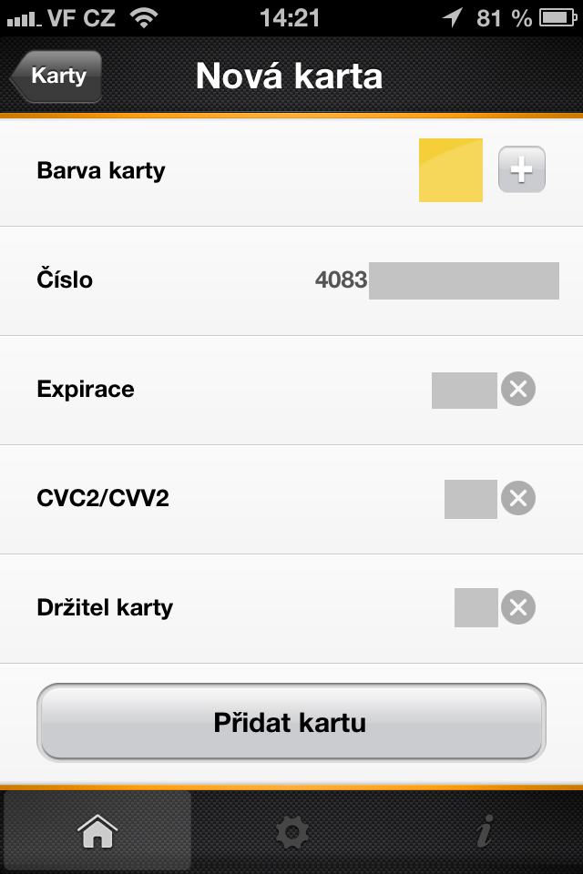 MasterCard Mobile pro iOS