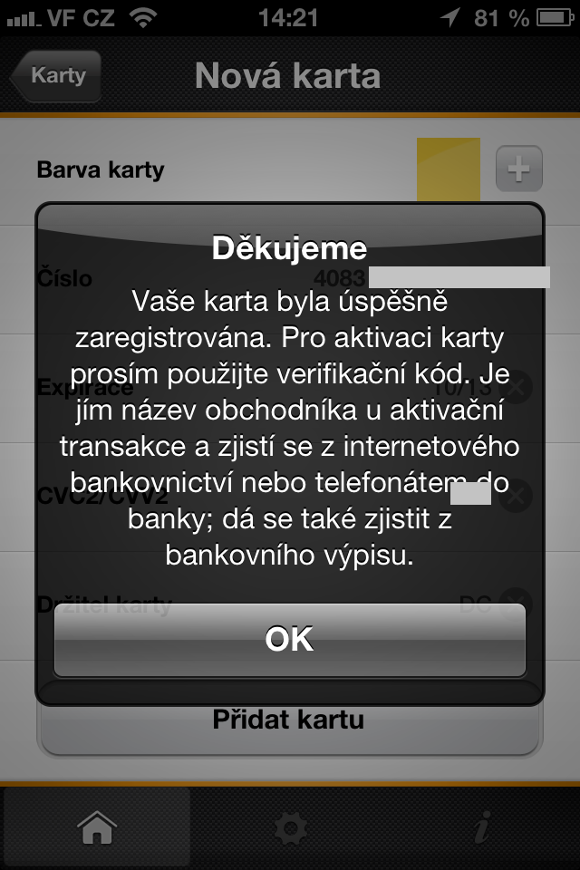 MasterCard Mobile pro iOS