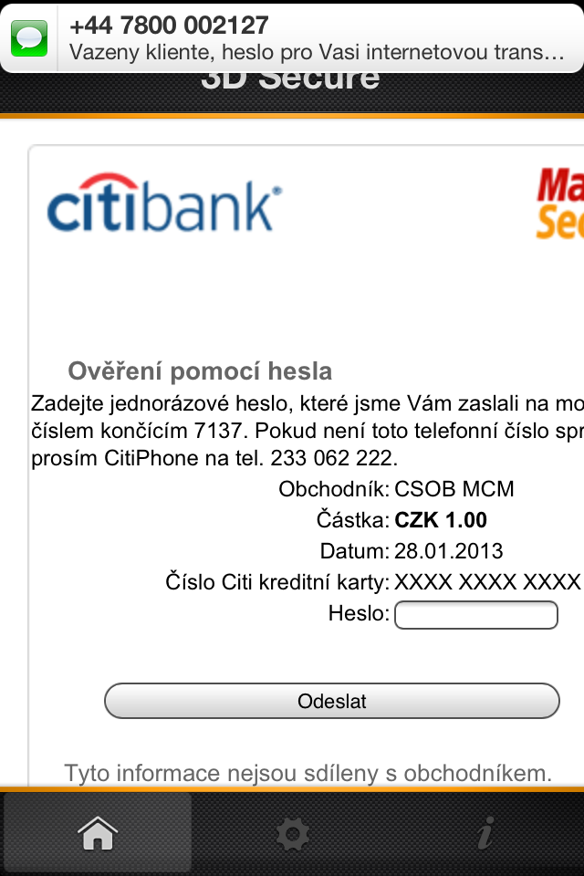 MasterCard Mobile pro iOS