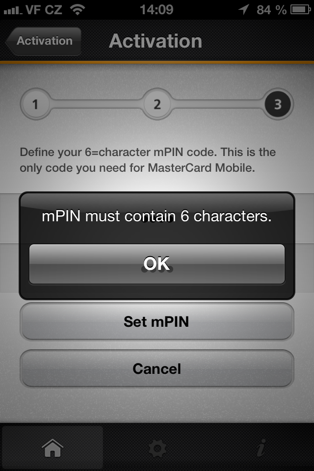 MasterCard Mobile pro iOS