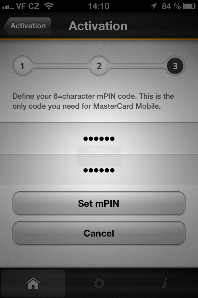 MasterCard Mobile pro iOS