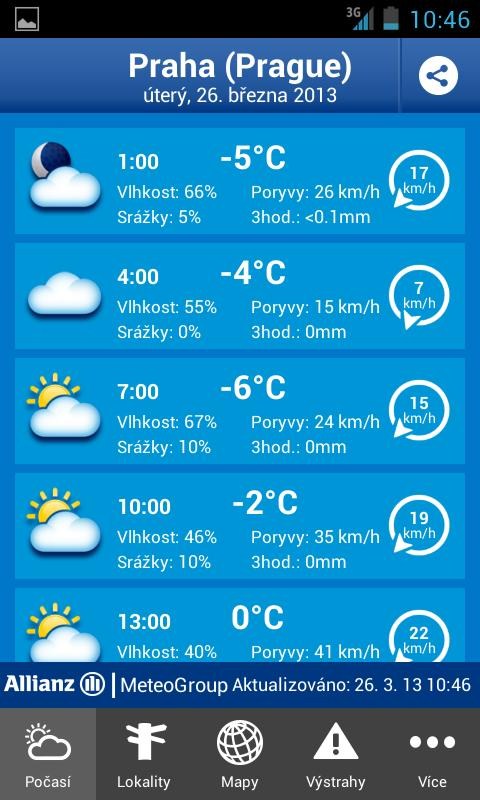 Mobilní aplikace pojišťoven