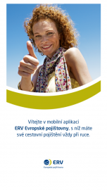 Úvodní obrazovka aplikace Moje Evropská.