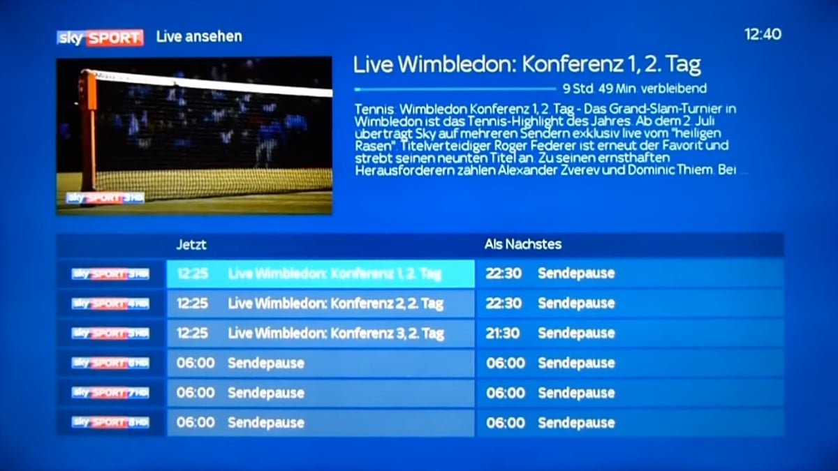 Sky Ticket – balíčky Sky Cinema a Supersport