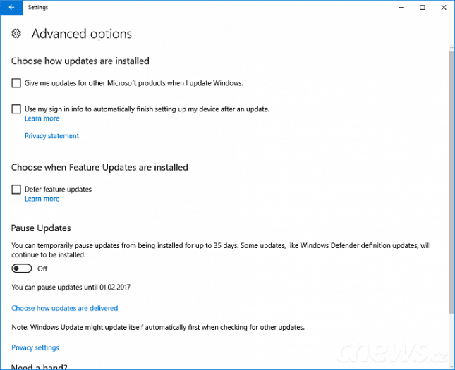 Windows 10 Insider Preview build 14997