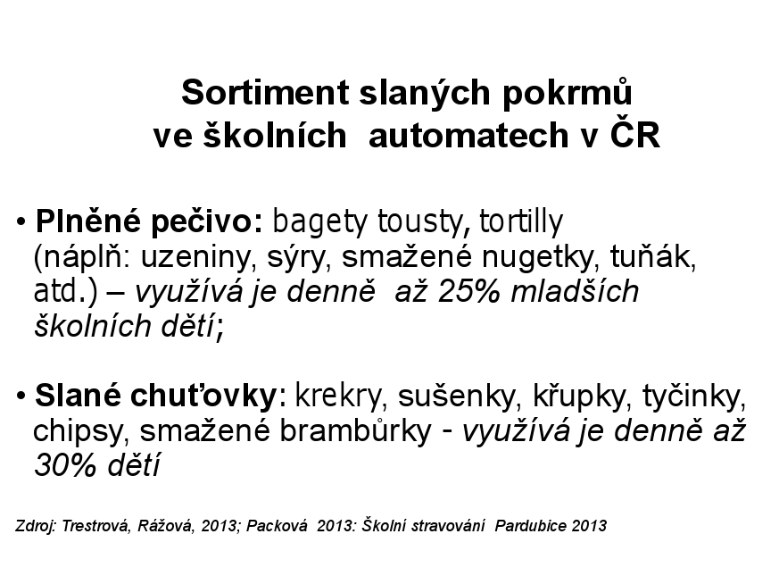 Automaty ve školách