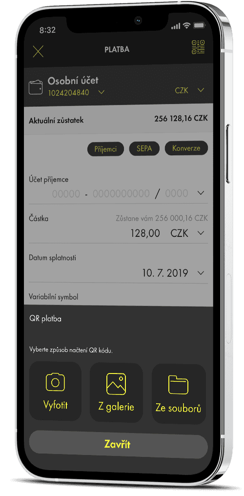 Aplikace mobilního bankovnictví od Raiffeisenbank. Banka ji nabízí pro operační systémy Android, iOS a Harmony. (20. 9. 2022)