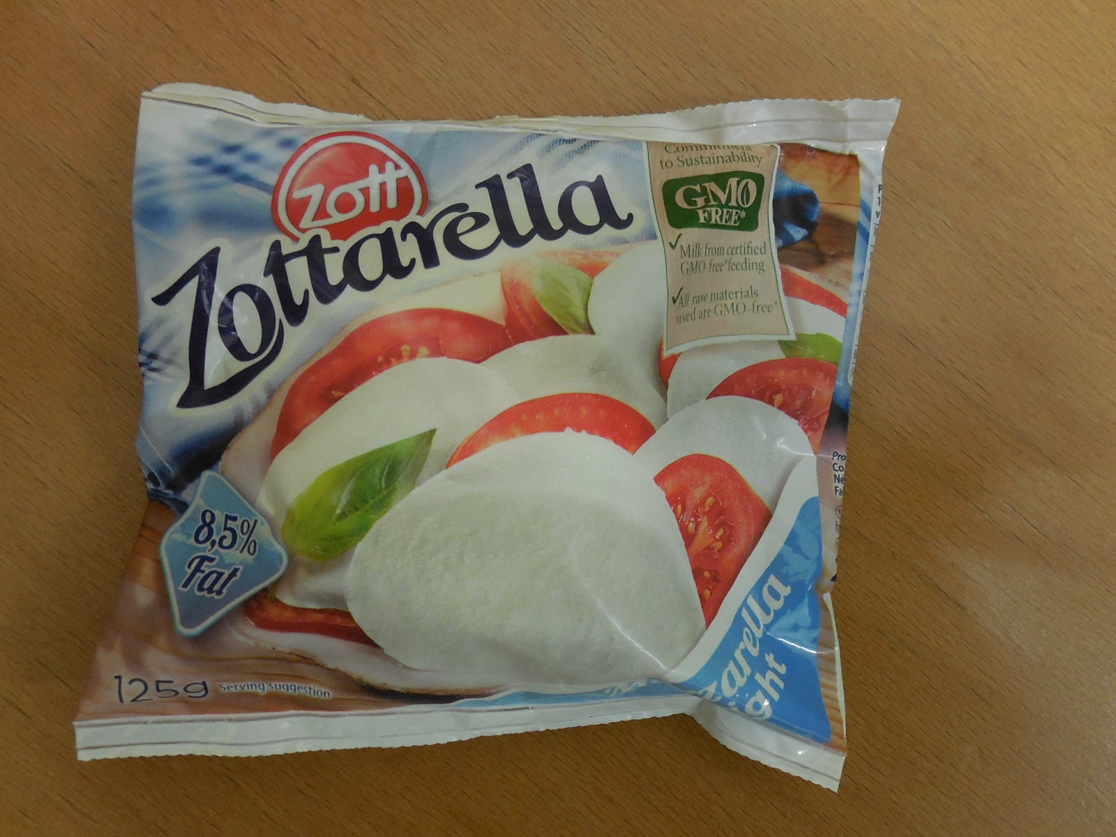 Šizená mozzarella