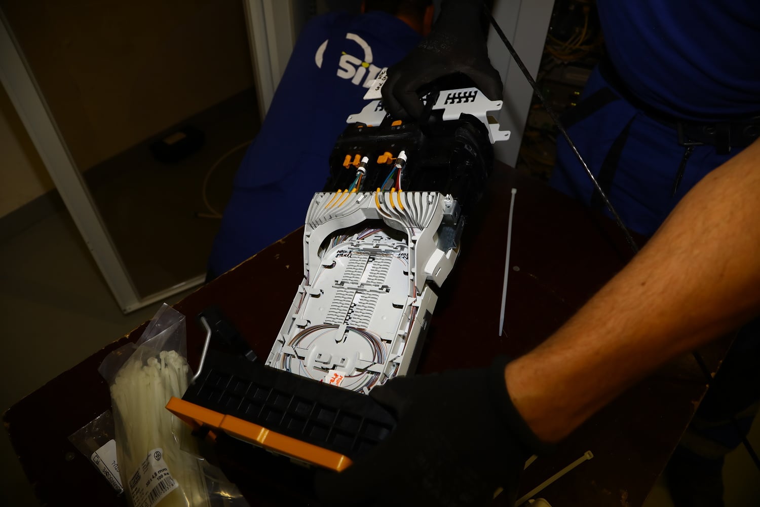 Svařování optických vláken