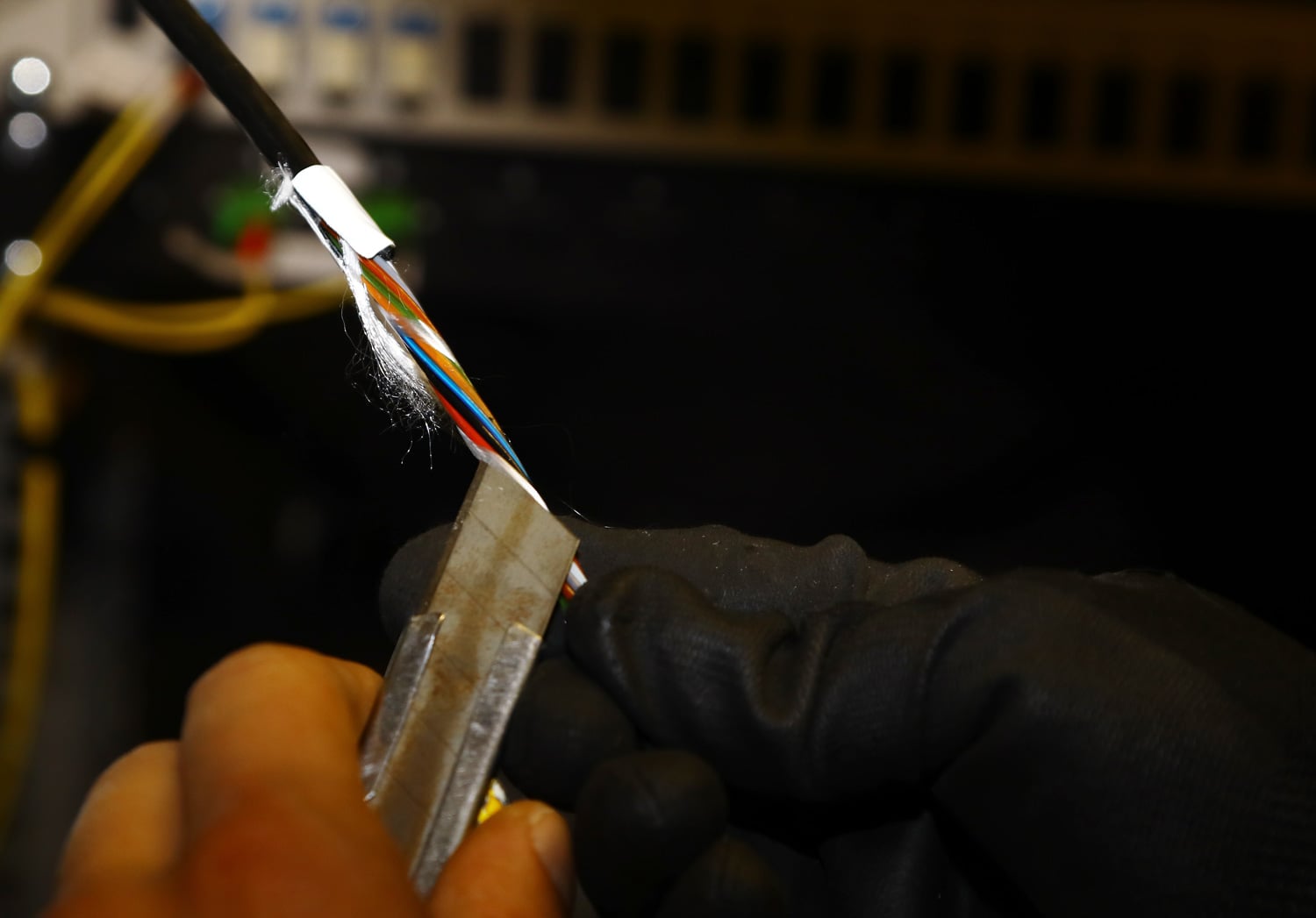 Svařování optických vláken