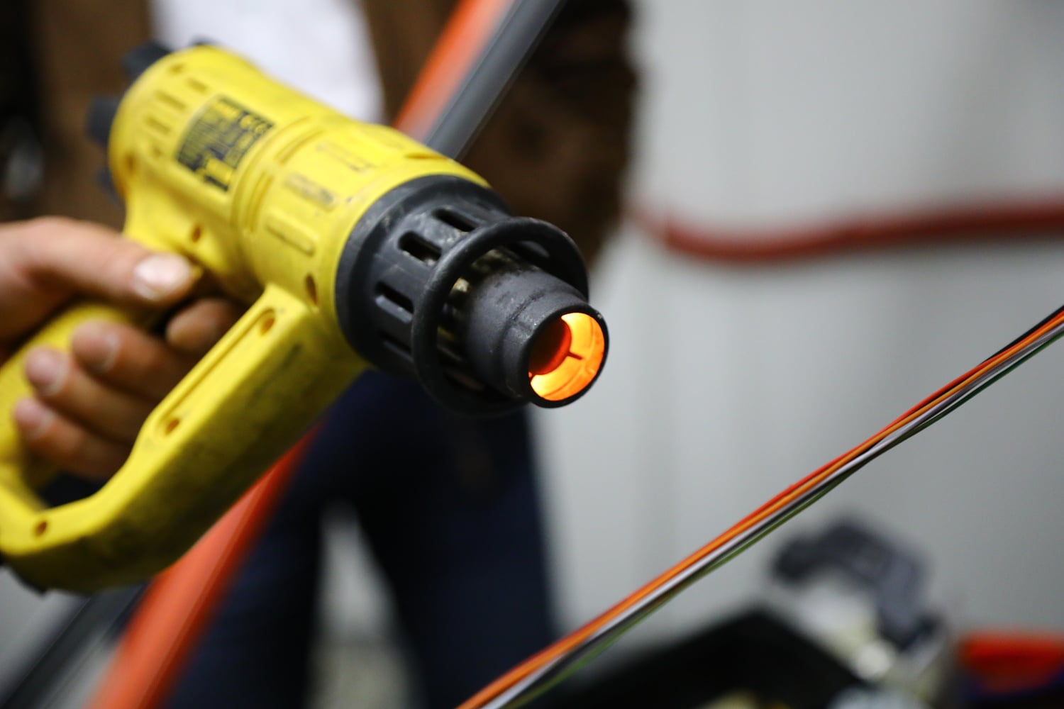 Svařování optických vláken