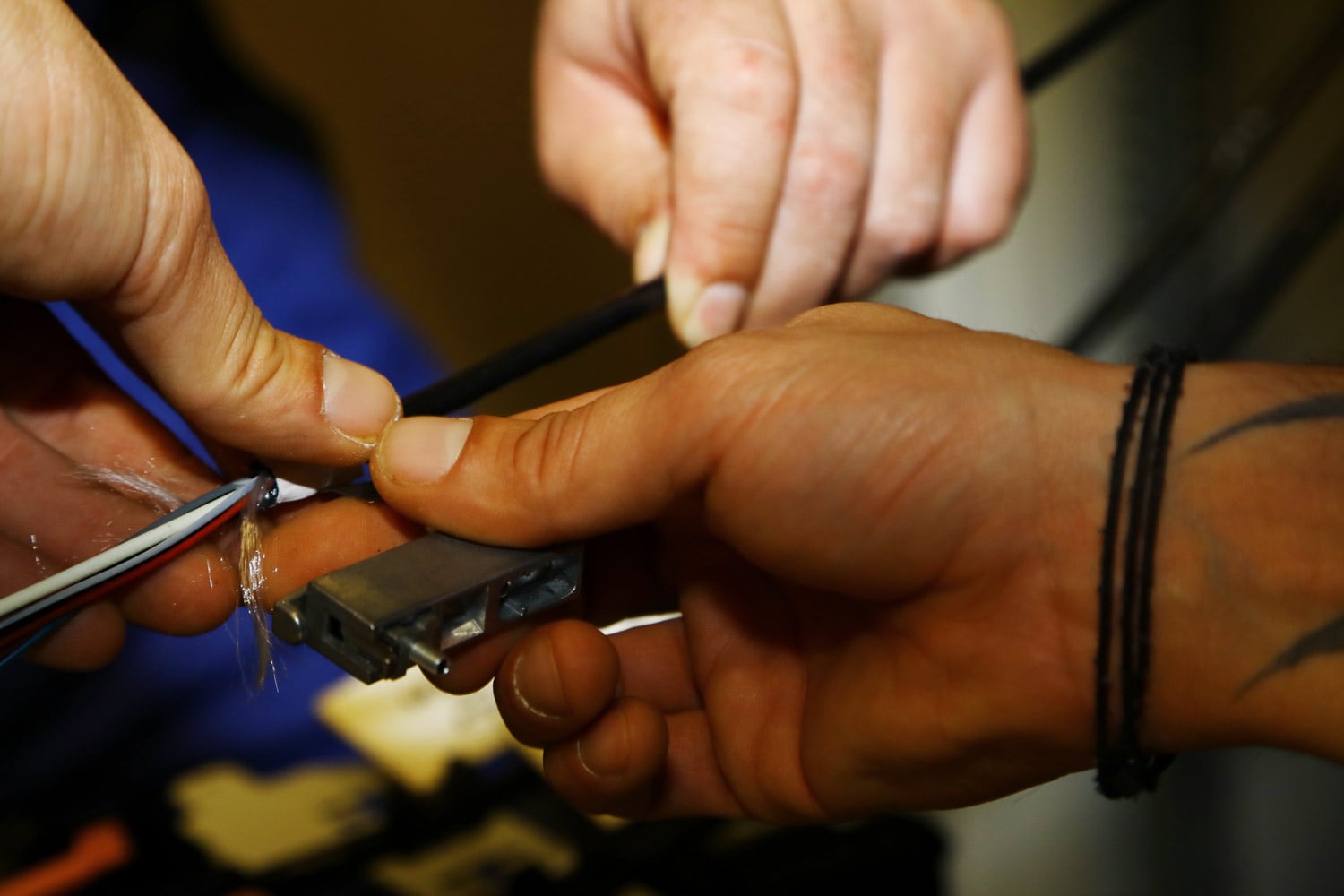 Svařování optických vláken