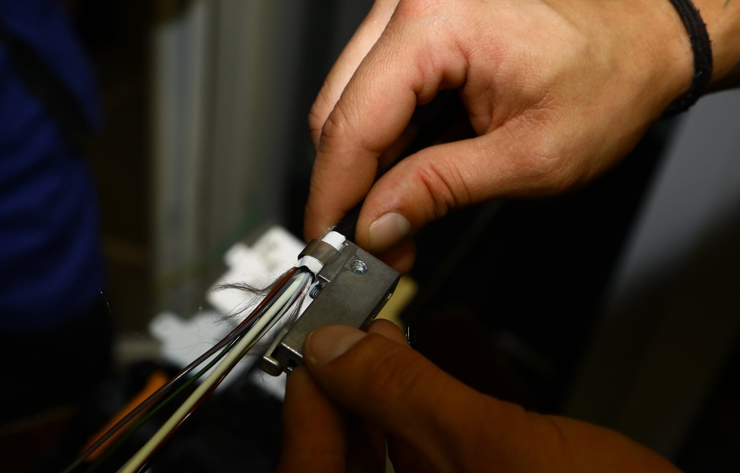 Svařování optických vláken