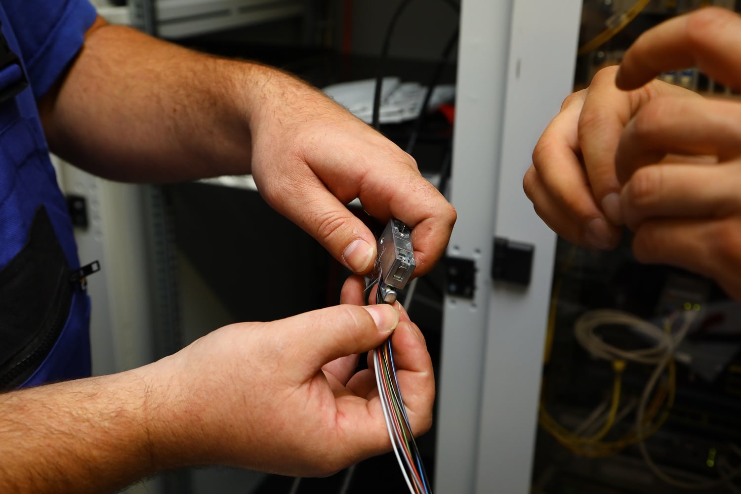 Svařování optických vláken