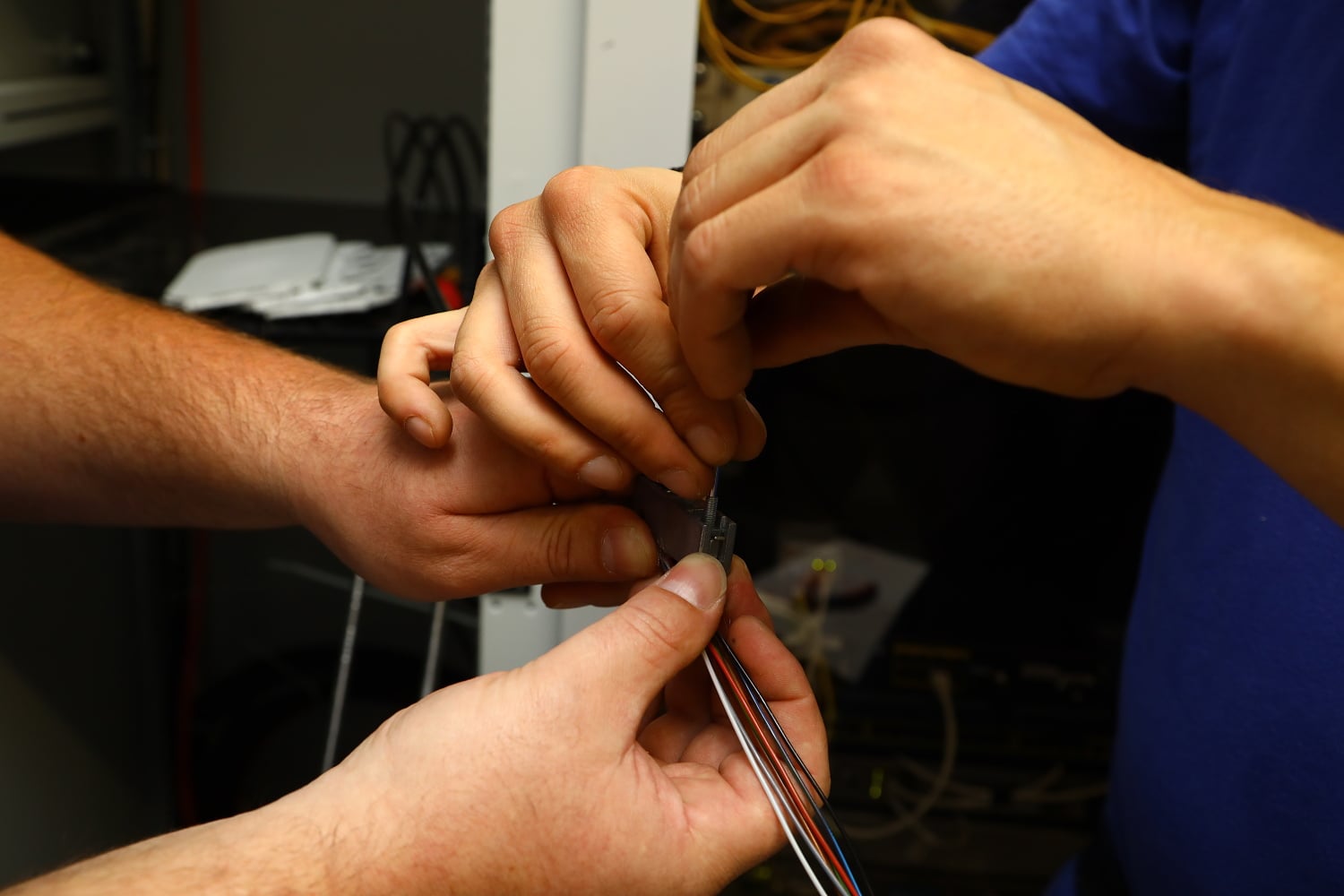 Svařování optických vláken