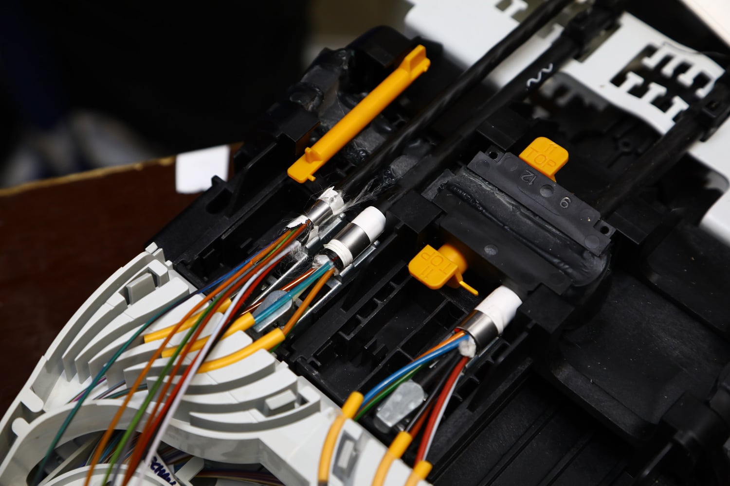 Svařování optických vláken